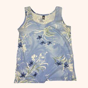 Rare Trigema Vintage Style Floral Tank